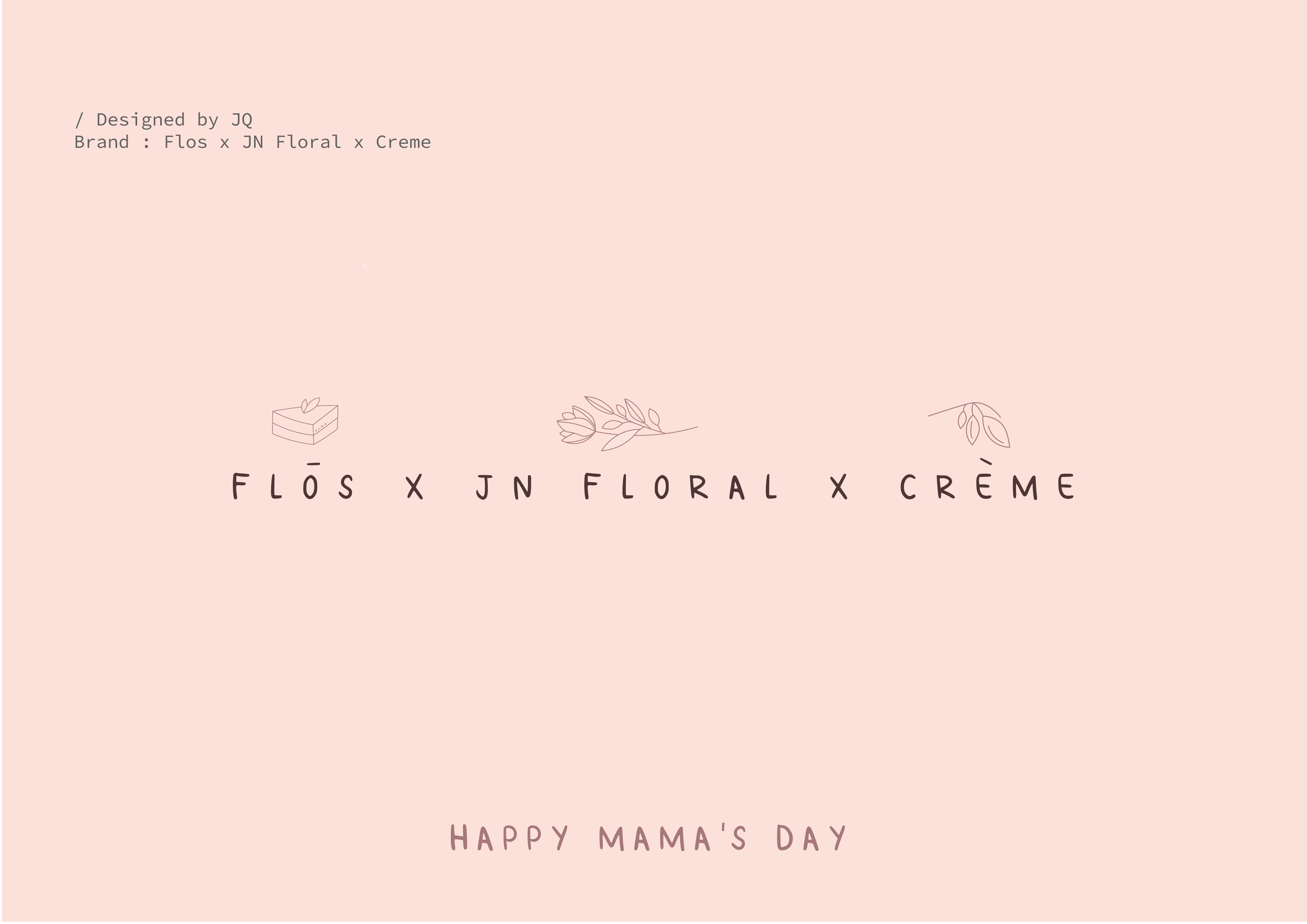 Flos x JN x Creme card